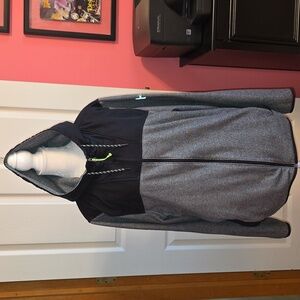 Under Armour Black and Gray Windbreaker